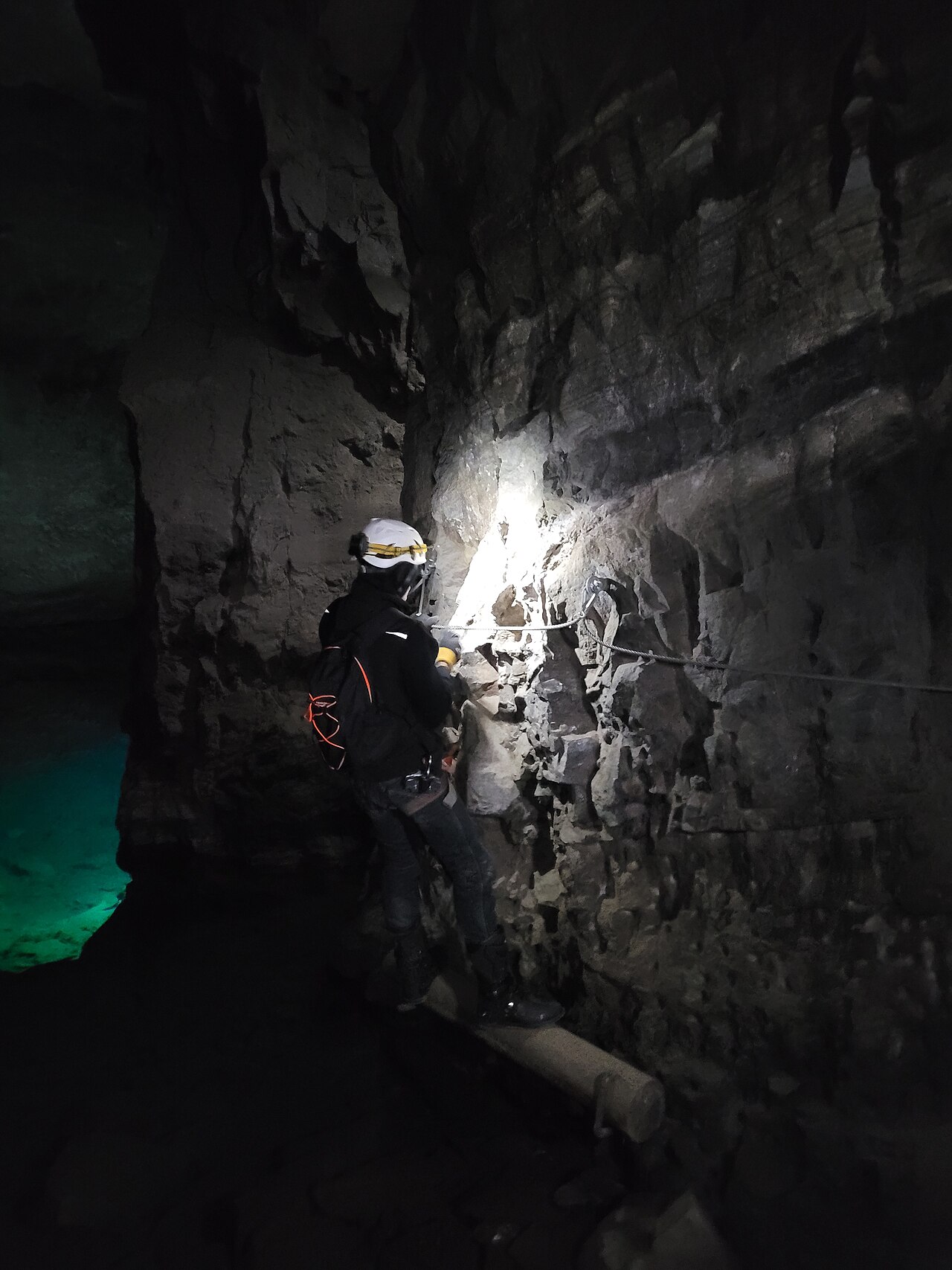 Inside the Tuna-Hästberg mine