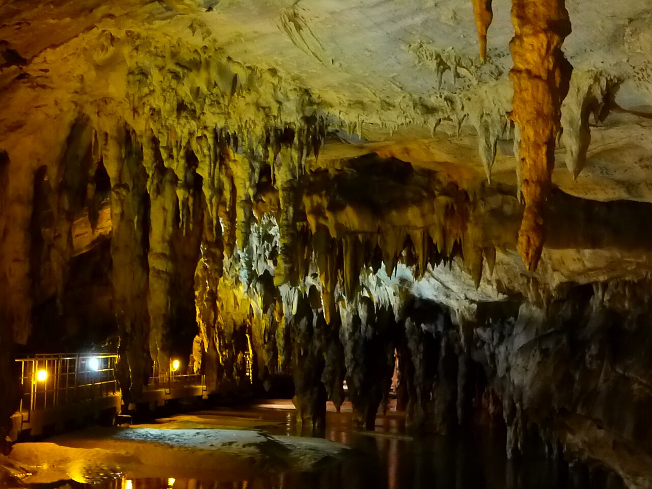 The Aggitis river cave at Maaras
