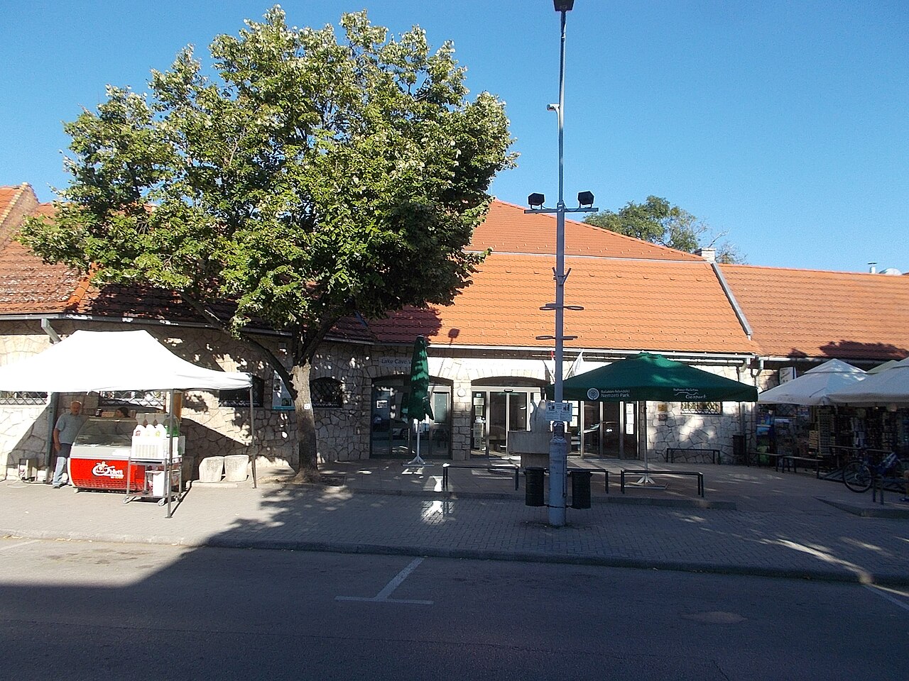 The Lake Cave visitor centre in Tapolca