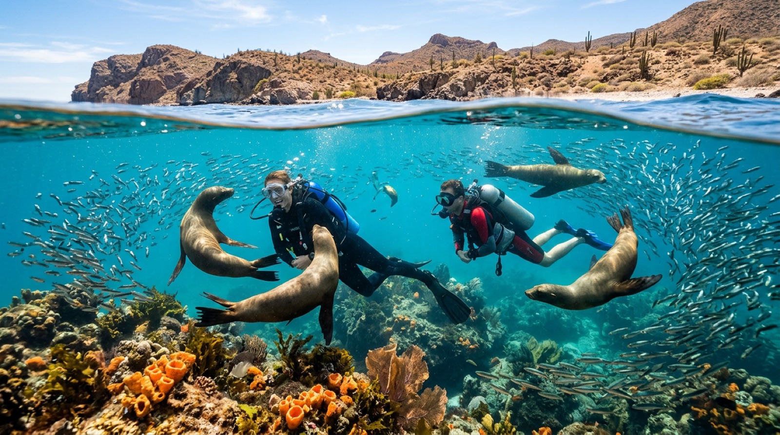 Sea of Cortez & Cabo Pulmo — illustration