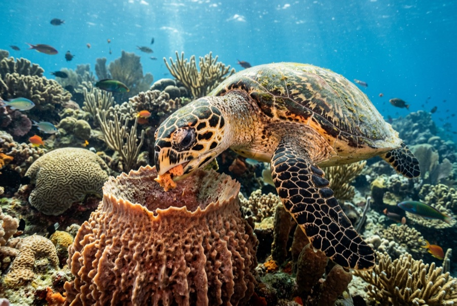 Hawksbill Turtle — illustration