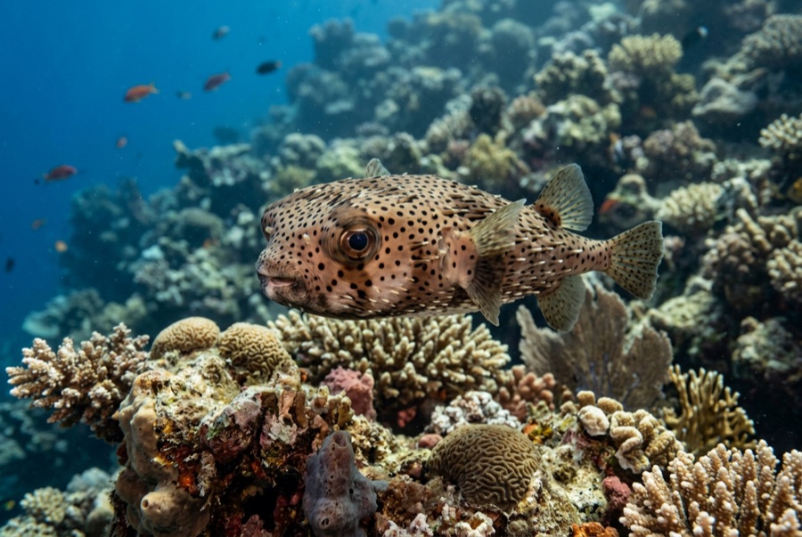 Porcupinefish — illustration