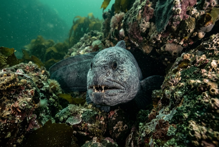 Wolf Eel — illustration